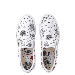Vans Slip On Tattoo Flash